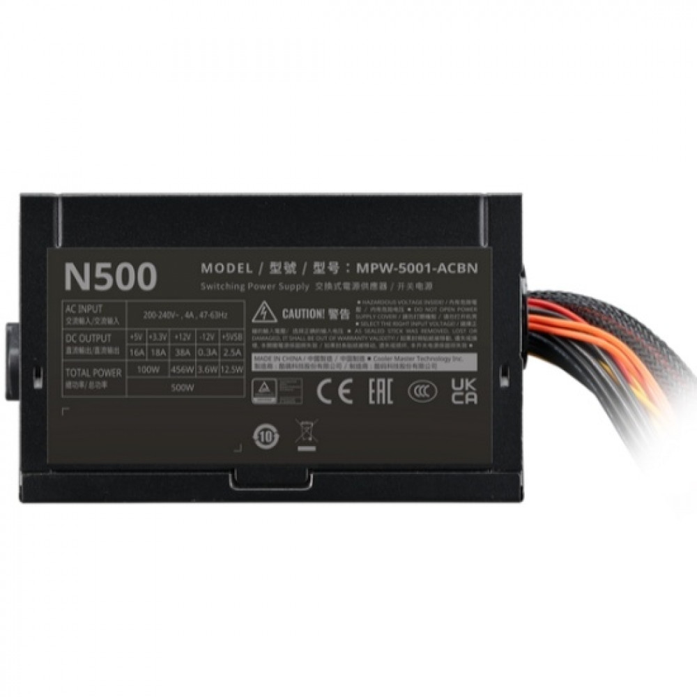 Блок питания Cooler Master Elite NEX N500 MPW-5001-ACBN-BEU 500 Вт - миниатюра 4