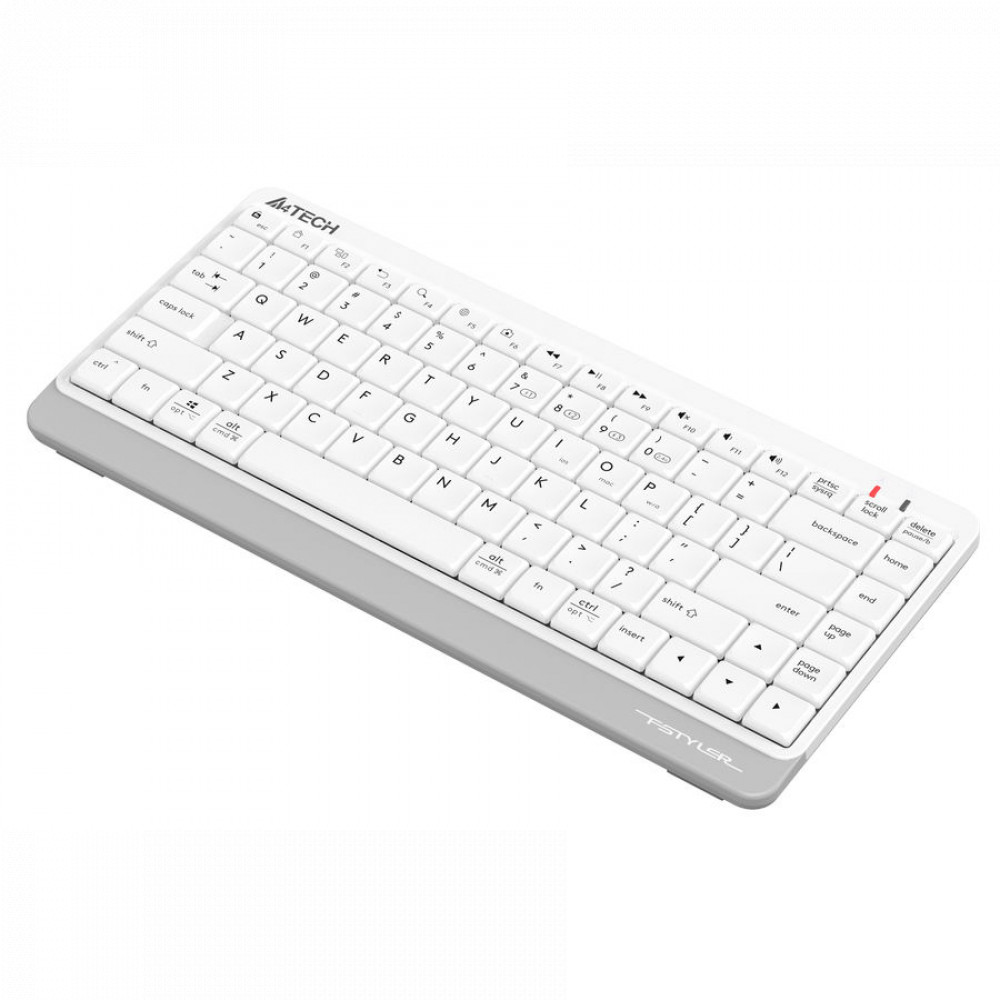 Клавиатура A4Tech FBK11 FBK11 WHITE Беспроводная, Bluetooth - миниатюра 5