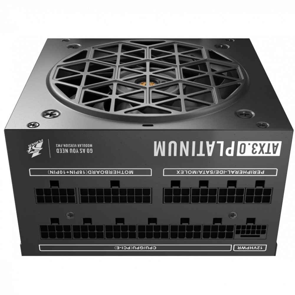 Блок питания 1STPLAYER NGDP Platinum 1300W Black HA-1300BA3-BK 1300 Вт, 80+ Platinum - миниатюра 2