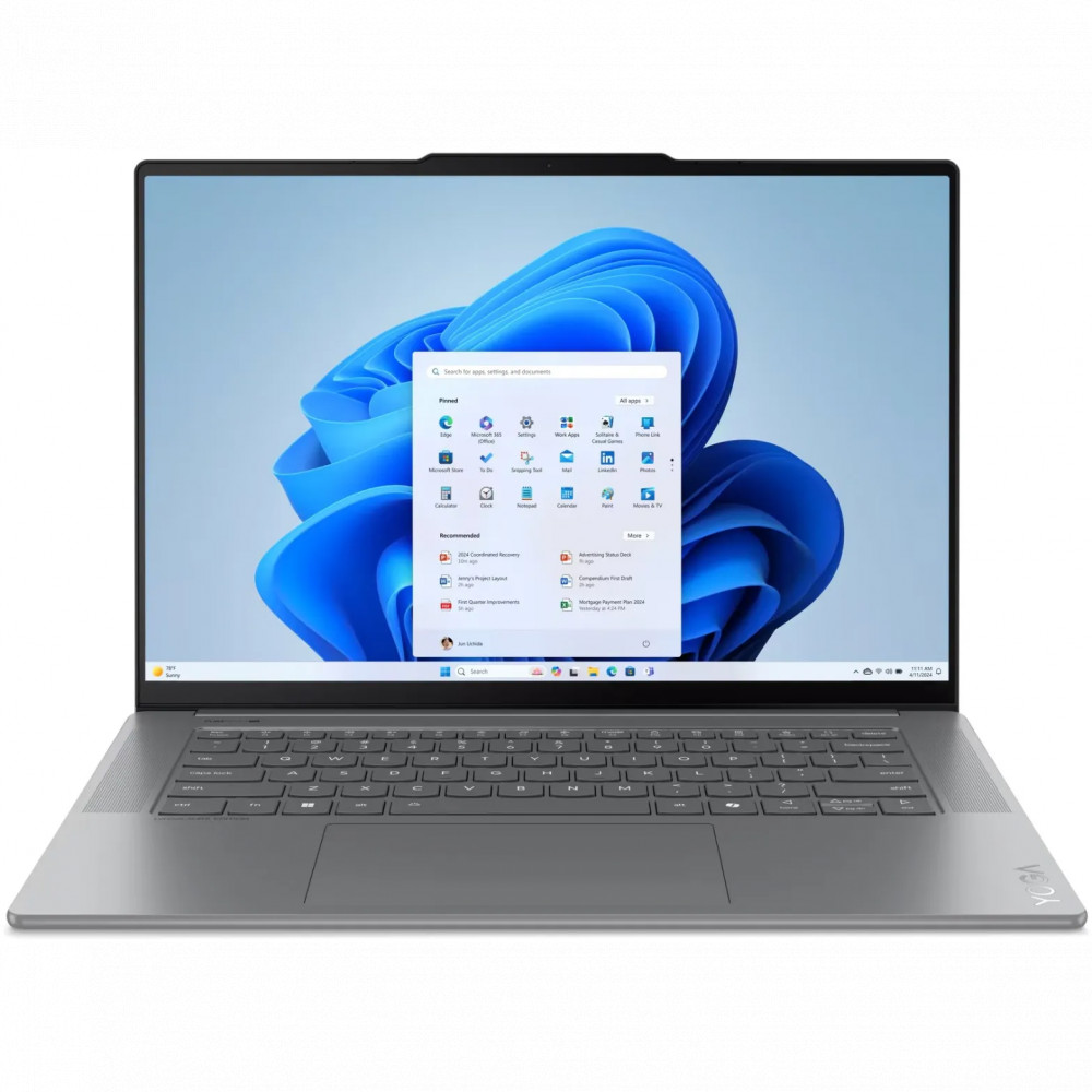 Ноутбук Lenovo Yoga Slim 7 15ILL9 83HM0063RK 15.3 ", WQXGA+ 2880x1800 (16:10), Intel, Core Ultra 7, 16 Гб, 1 ТБ, Intel Arc Graphics 140V, Windows 11 Home — фото товара