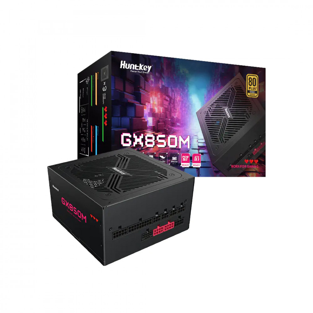 Блок питания Huntkey GX850M 850 Вт - миниатюра 3