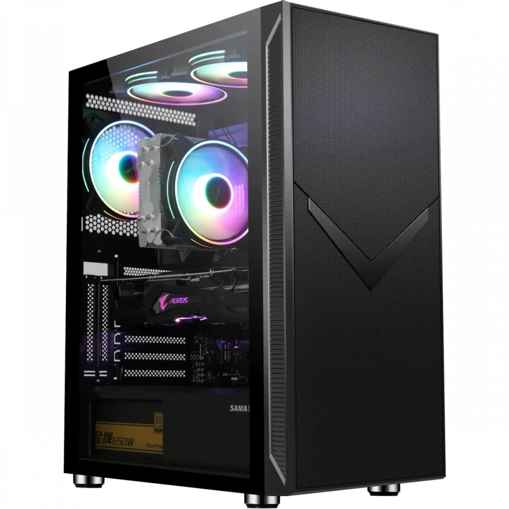 Корпус Accord ACC-3501 Black Mid-Tower - миниатюра 5
