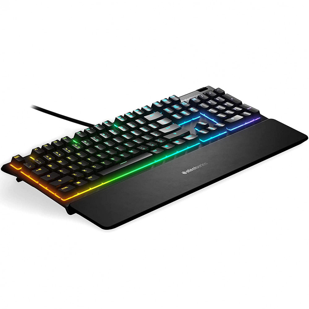 Клавиатура SteelSeries Apex 3 US 64795 Проводная, USB - миниатюра 3