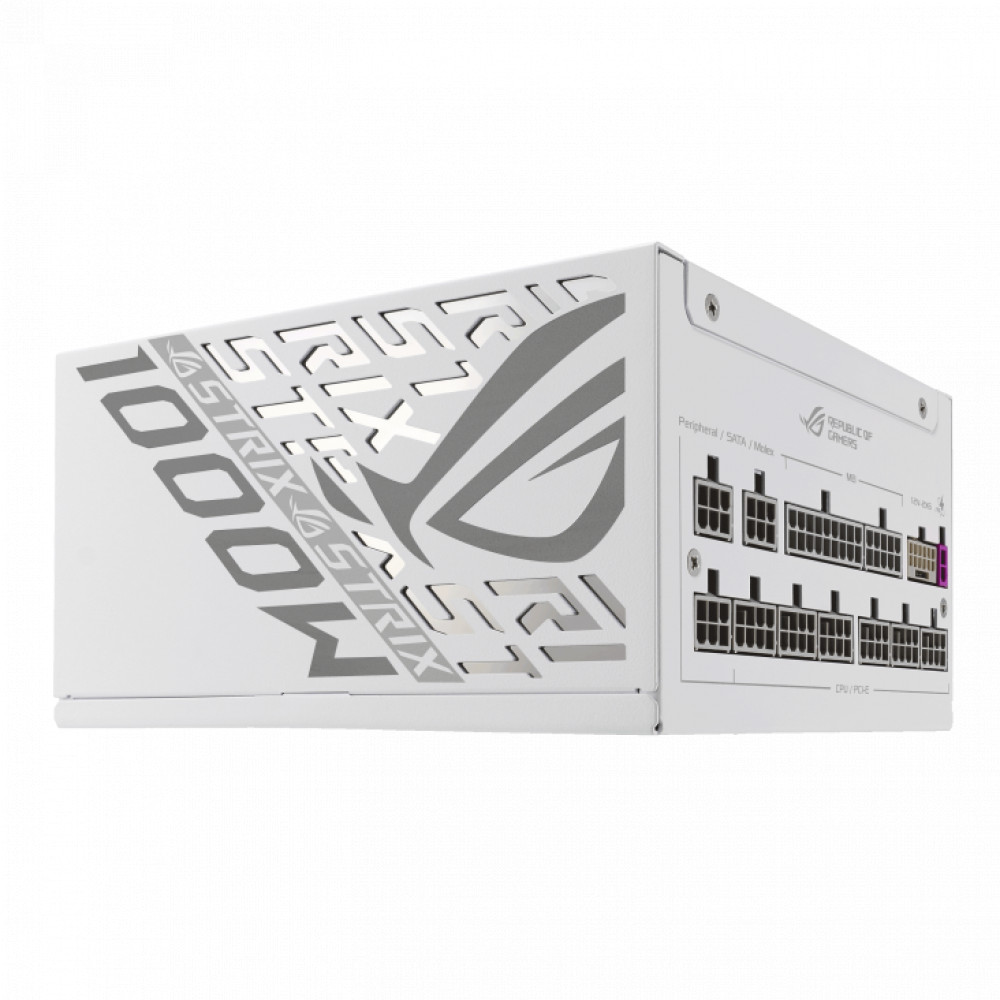 Блок питания Asus ROG Strix 1000W Platinum White Edition ROG-STRIX-1000P-GAMING-WHITE 1000 Вт - миниатюра 8
