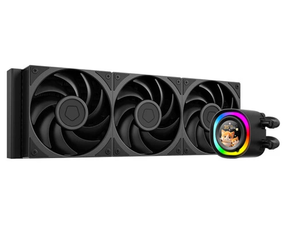 Система охлаждения ID-Cooling FX360 LCD FX360 LCD BLACK Для процессора — фото товара