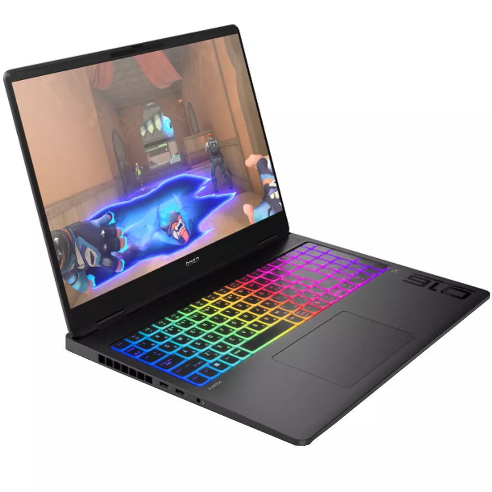 Ноутбук HP OMEN 16-ah0011ci D02E3EA 16 ", WQXGA 2560x1600 (16:10), Intel, Core Ultra 7, 32 Гб, 1 ТБ, NVIDIA GeForce RTX5080 - миниатюра 2