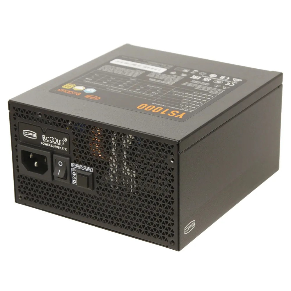 Блок питания PCcooler YS1000 P5-YS1000-G1FFBK1-EU 1000 Вт — фото товара
