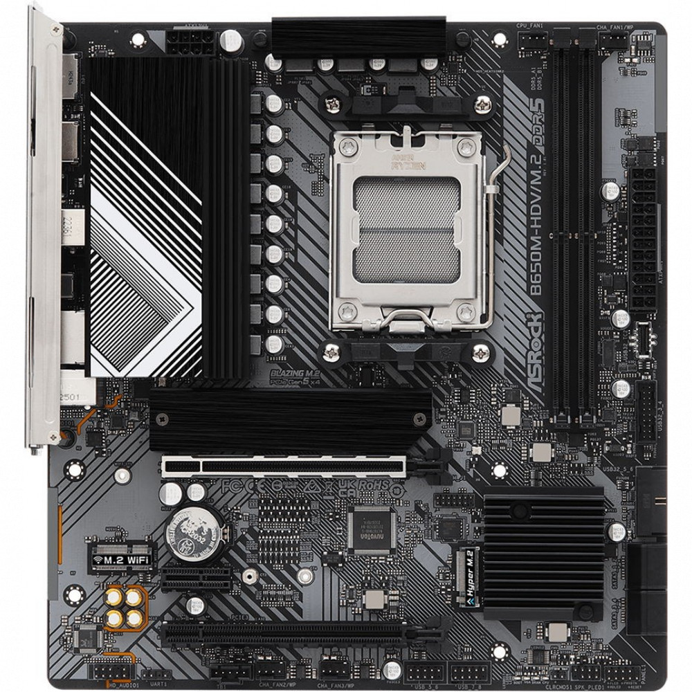 Материнская плата ASRock B650M-HDV/M.2 Micro-ATX, AMD AM5 - миниатюра 3