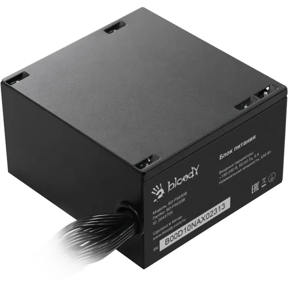 Блок питания Bloody BD-PS650B 650 Вт - миниатюра 8