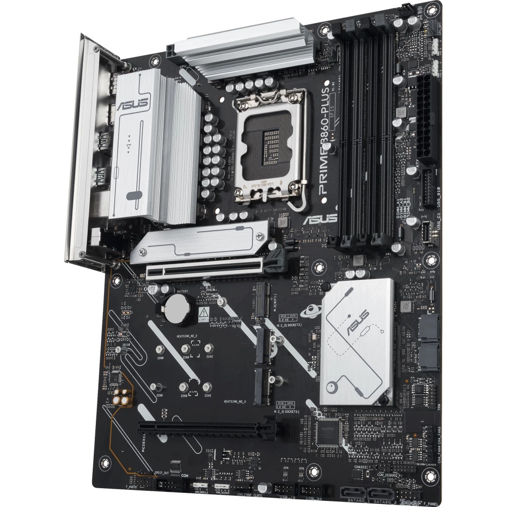 Материнская плата Asus PRIME B860-PLUS-CSMPRIME B860-PLUS-CSM ATX, LGA 1851 - миниатюра 3