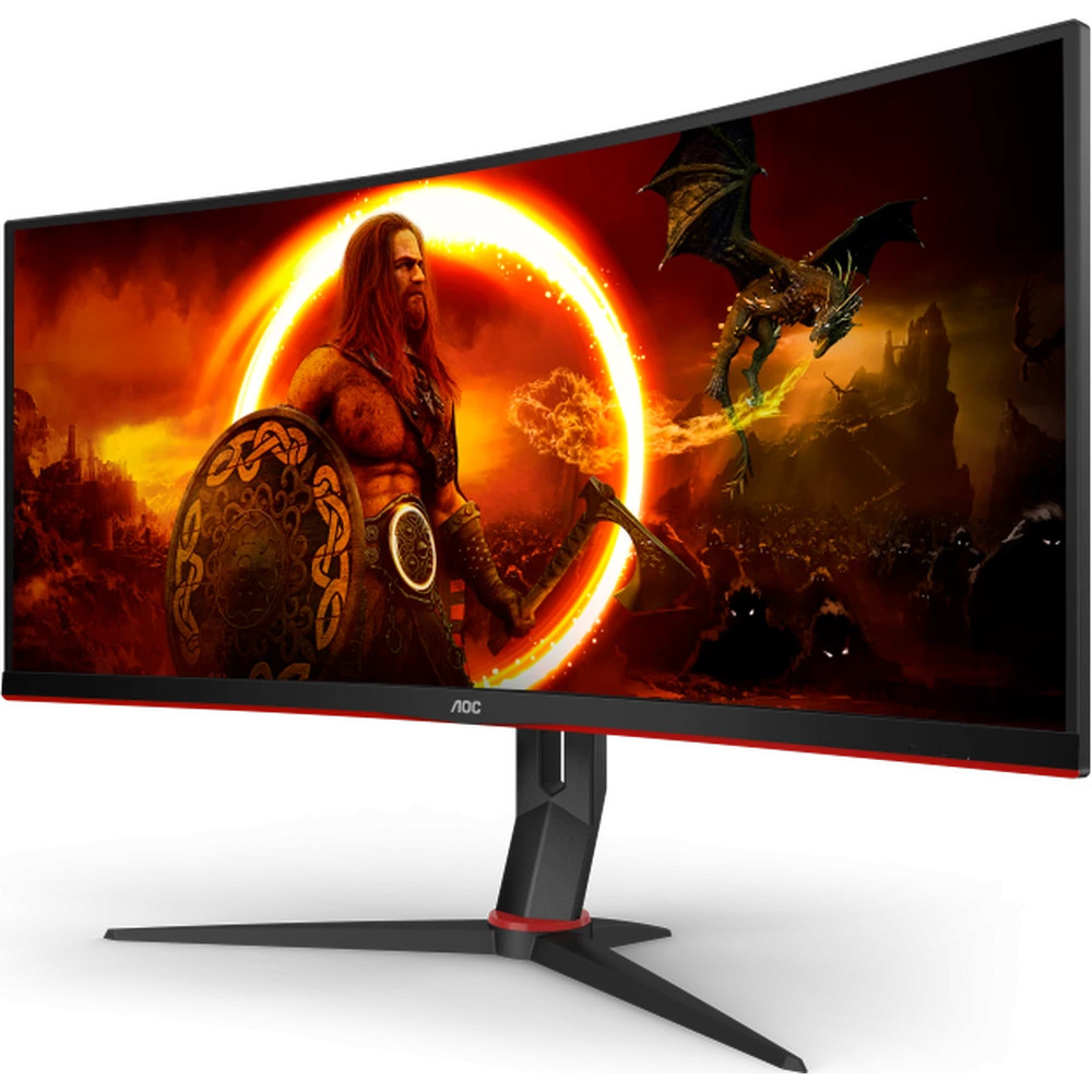 Монитор AOC CU34G2XP Black 34 ", VA, Ultra-Wide QHD 3440x1440 (21:9), 180 Гц - миниатюра 2