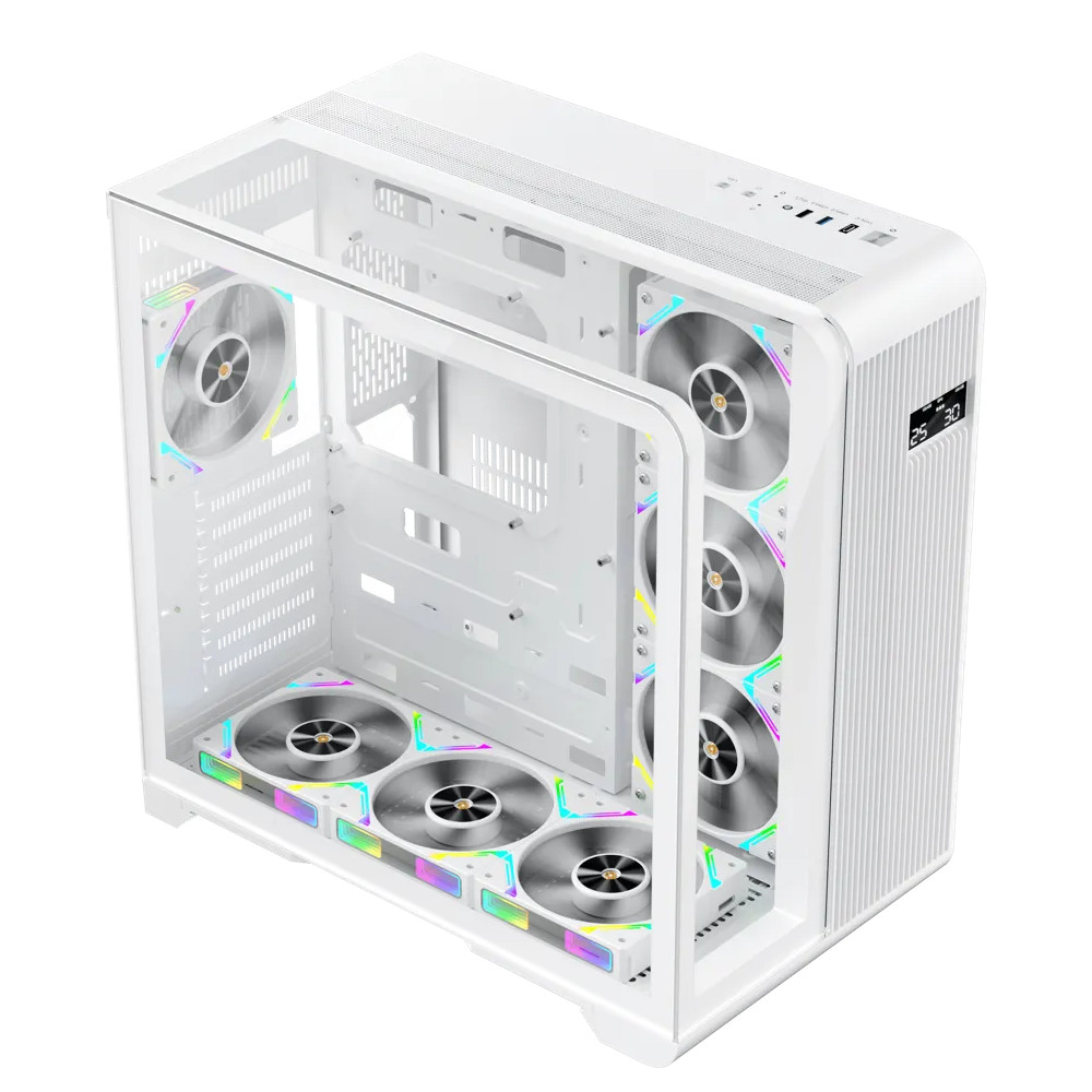 Корпус 1STPLAYER RT7 White RT7-WH-3FC7R-W-1FC7-W Mid-Tower - миниатюра 2