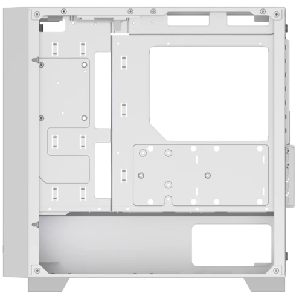 Корпус PCcooler C3D310 WH Mini-Tower - миниатюра 3