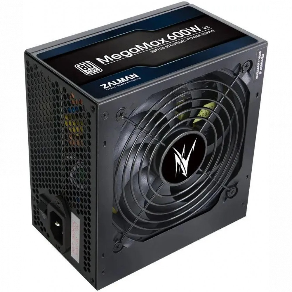 Блок питания Zalman MegaMax 600W (ZM600-TXIIV2) ZM600-TXIIv2 600 Вт — фото товара
