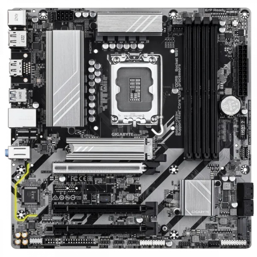 Материнская плата Gigabyte B860M DS3H B860M DS3H 1.0 Micro-ATX, LGA 1851 - миниатюра 2