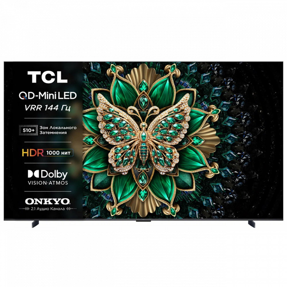 Телевизор TCL 98C6K 98 ", Smart TV, Черный — фото товара