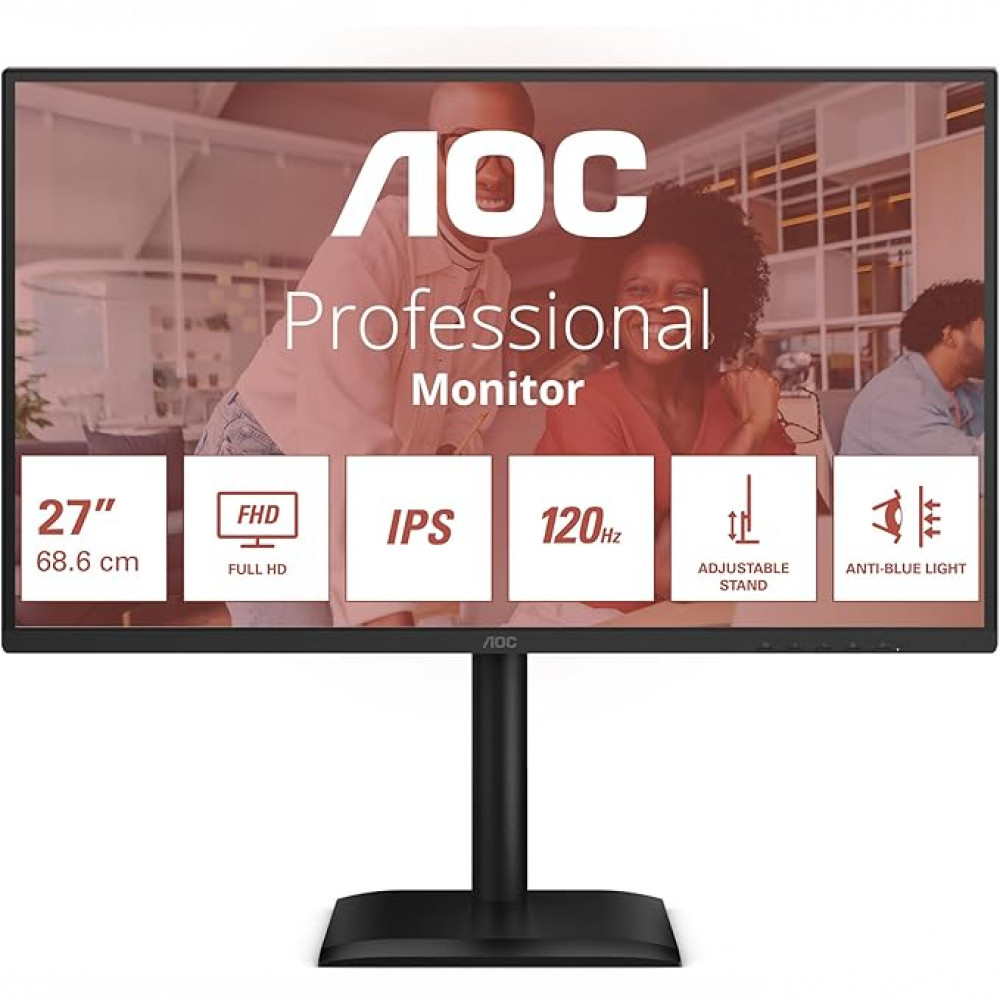 Монитор AOC Q27E4U 27 ", IPS, Quad HD 2560x1440 (16:9), 120 Гц — фото товара