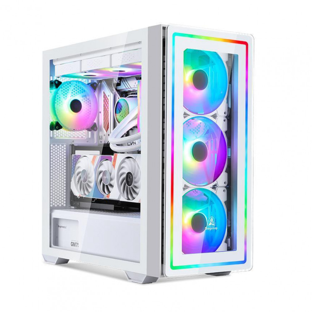 Корпус Segotep Gank360 RGB Mid-Tower - миниатюра 3