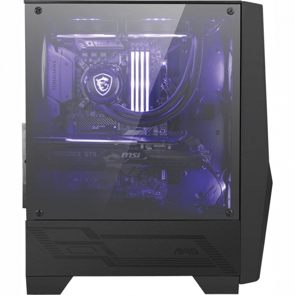 Корпус MSI MAG FORGE 100M black Mid-Tower - миниатюра 2