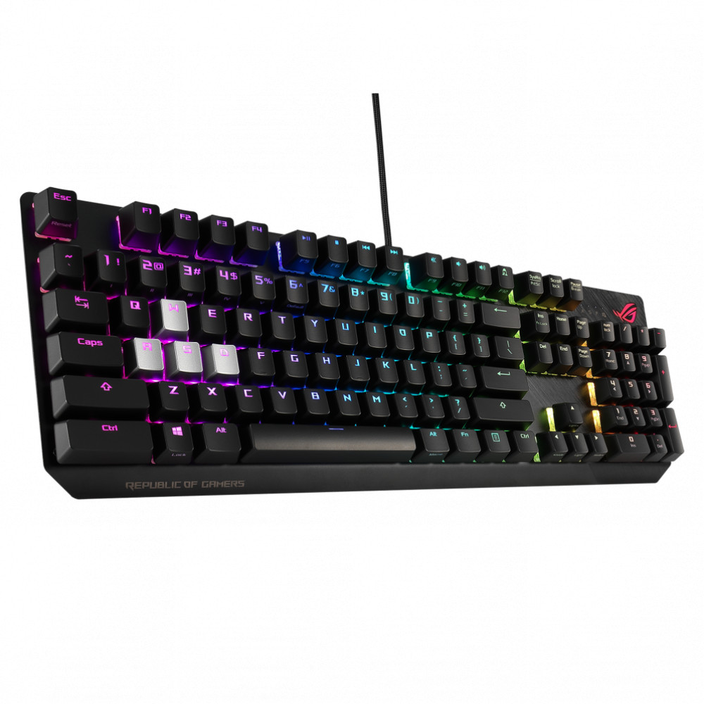 Клавиатура Asus XA02 ROG STRIX SCOPE 90MP0186-B0RA00 Проводная, USB — фото товара