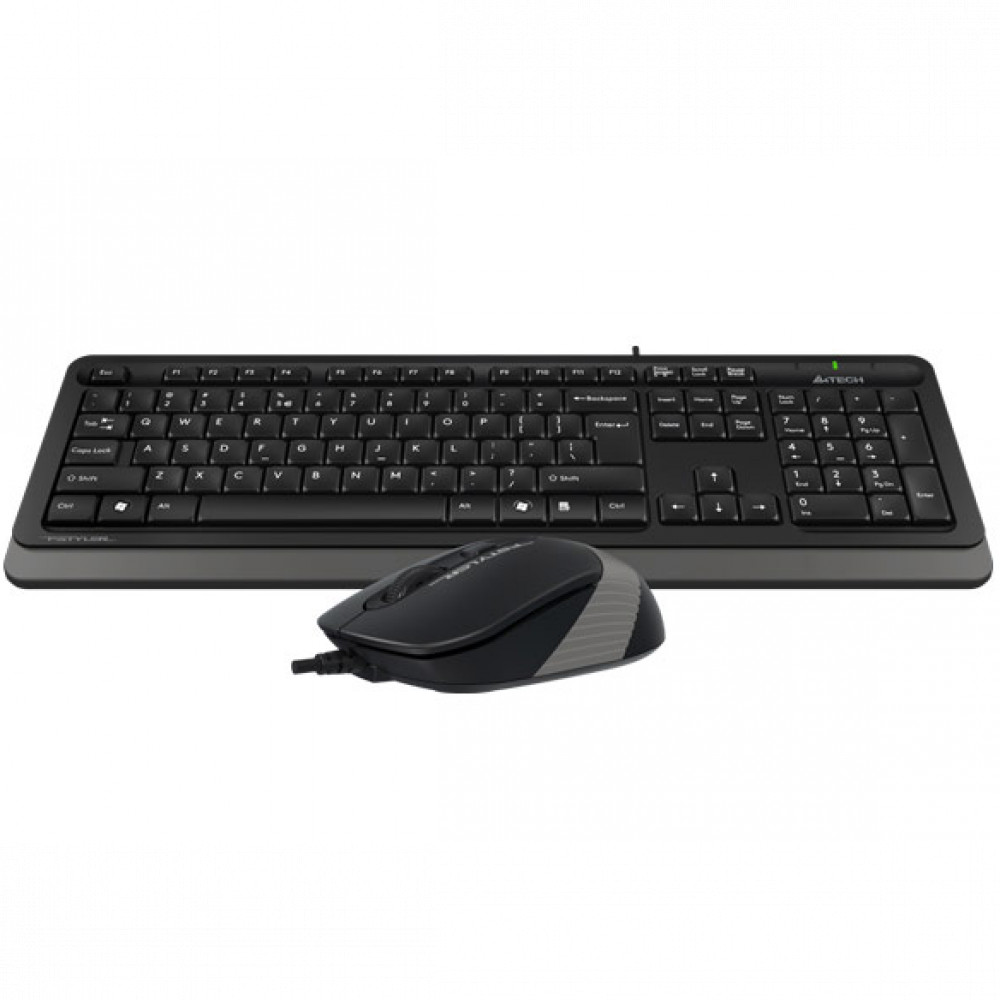 Клавиатура + мышь A4Tech Fstyler F1010 Grey F1010-GREY Fstyler - миниатюра 3