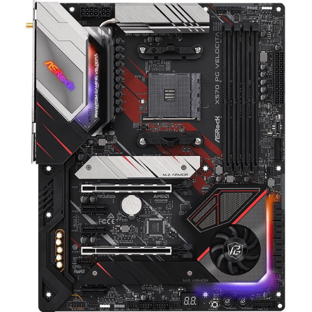 Материнская плата ASRock X570 PG VELOCITA ATX, AMD AM4 - миниатюра 5