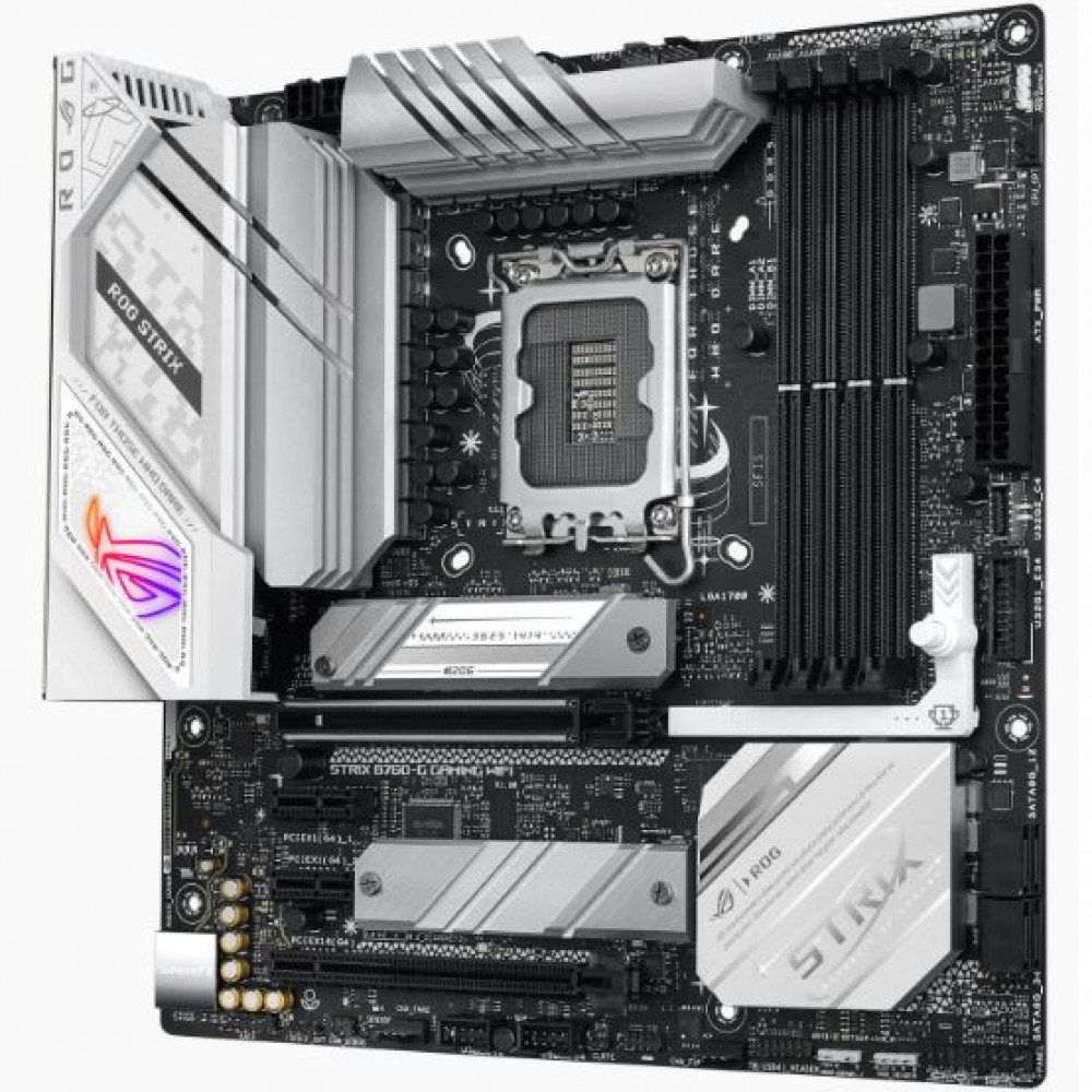 Материнская плата Asus ROG STRIX B760-G GAMING WIFI Micro-ATX, LGA 1700 - миниатюра 2