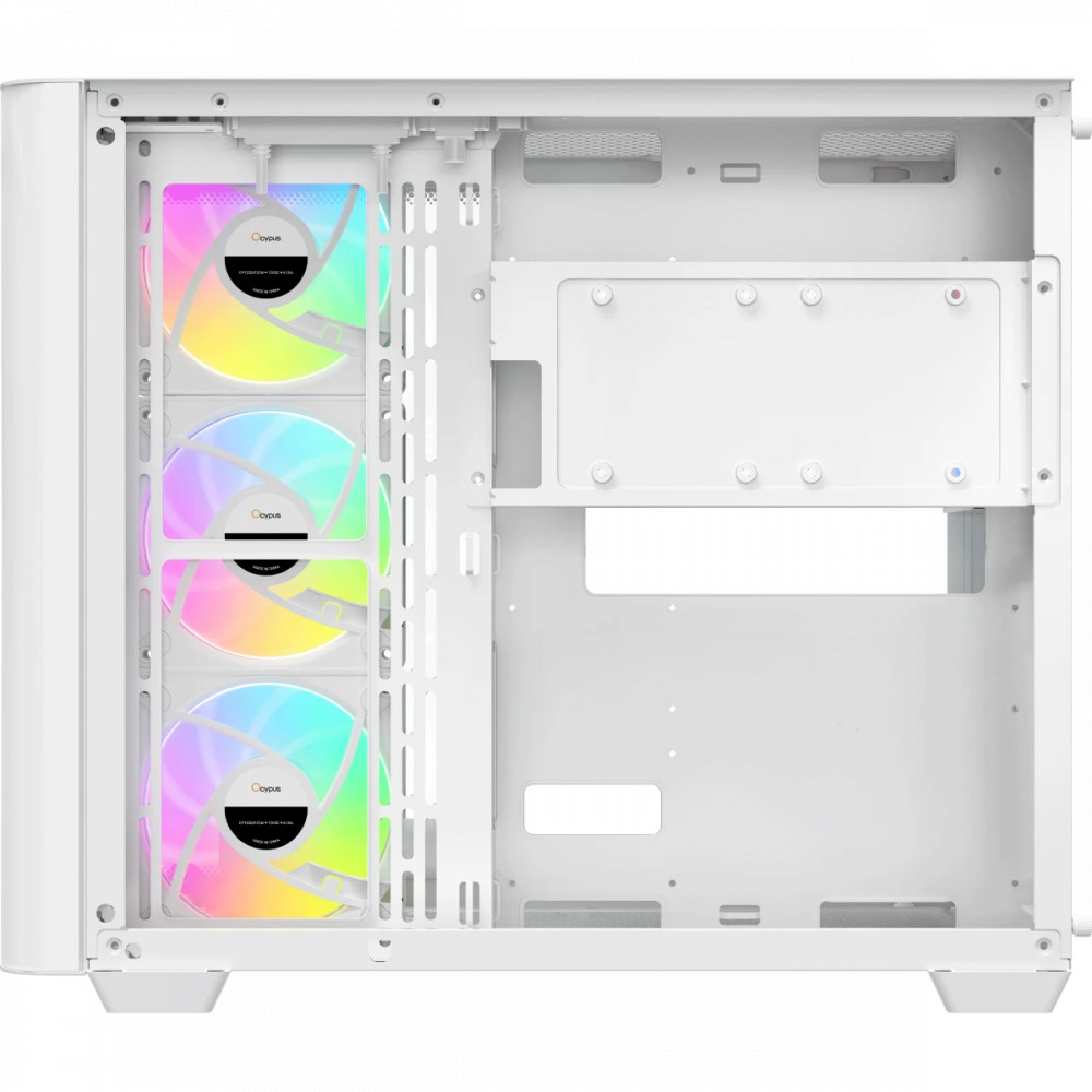 Корпус Ocypus Iota C70 Curve WH ARGB Iota C70 WH Curve ARGB Digital Mid-Tower - миниатюра 3