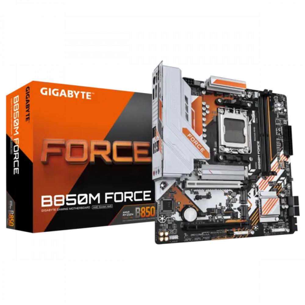 Материнская плата Gigabyte B850M FORCE Micro-ATX, AMD AM5 - миниатюра 4