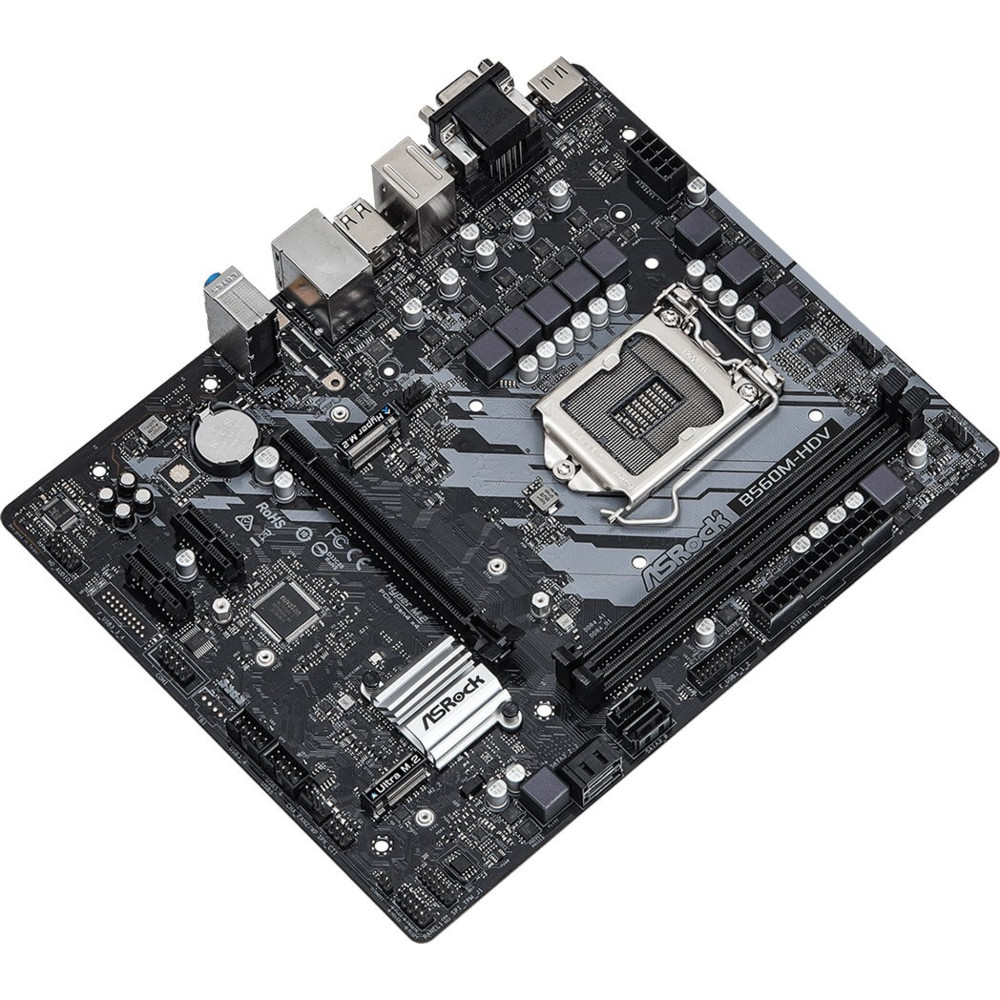 Материнская плата ASRock B560M-HDV Micro-ATX, LGA 1200 - миниатюра 3