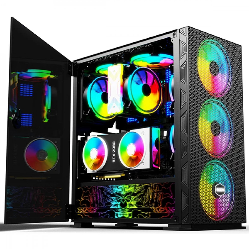 Корпус ACD AX8-B20 ATX Mid-Tower - миниатюра 8