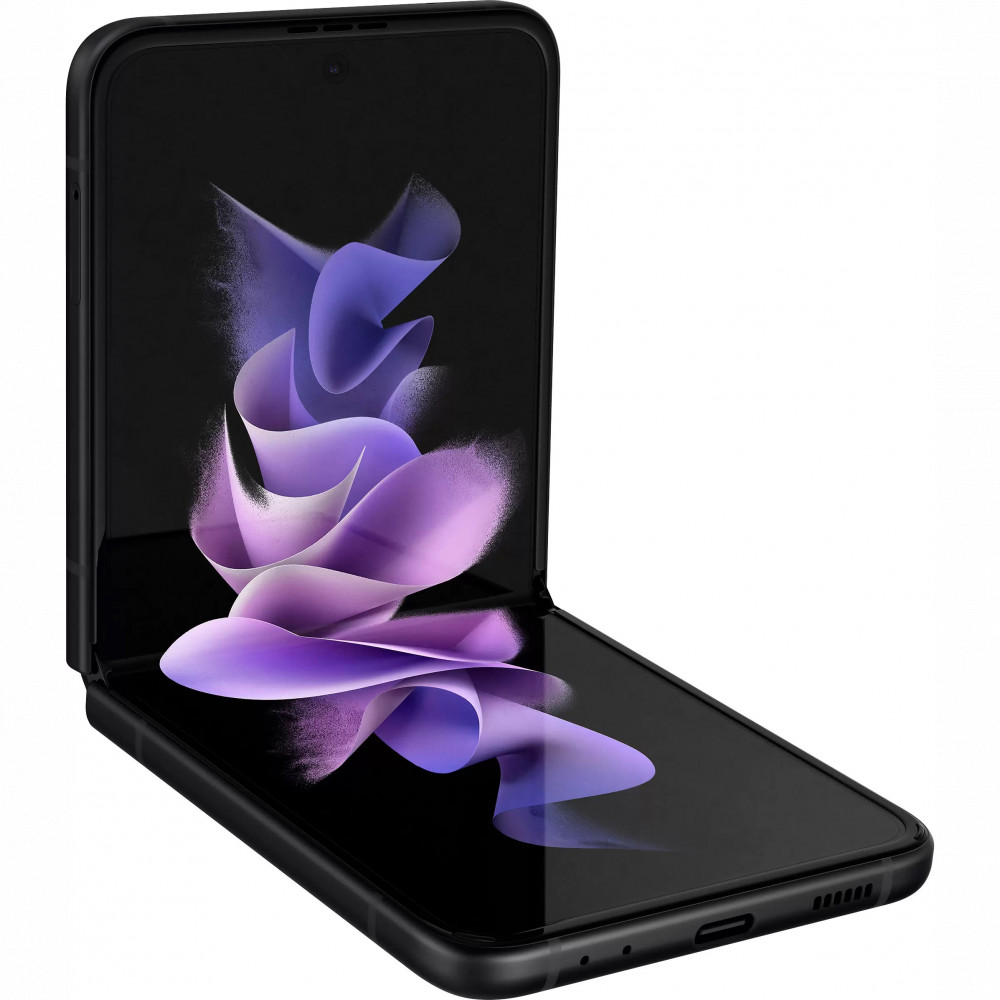 Смартфон Samsung Galaxy Z Flip 3 128GB Black SM-F711BZKASKZ - миниатюра 2