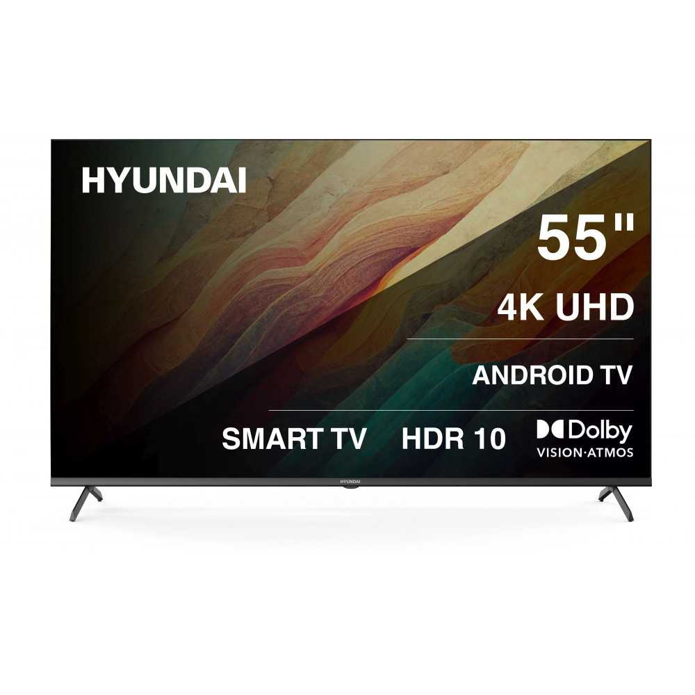 Телевизор Hyundai H-LED55BU7009 55 ", Smart TV, Черный — фото товара