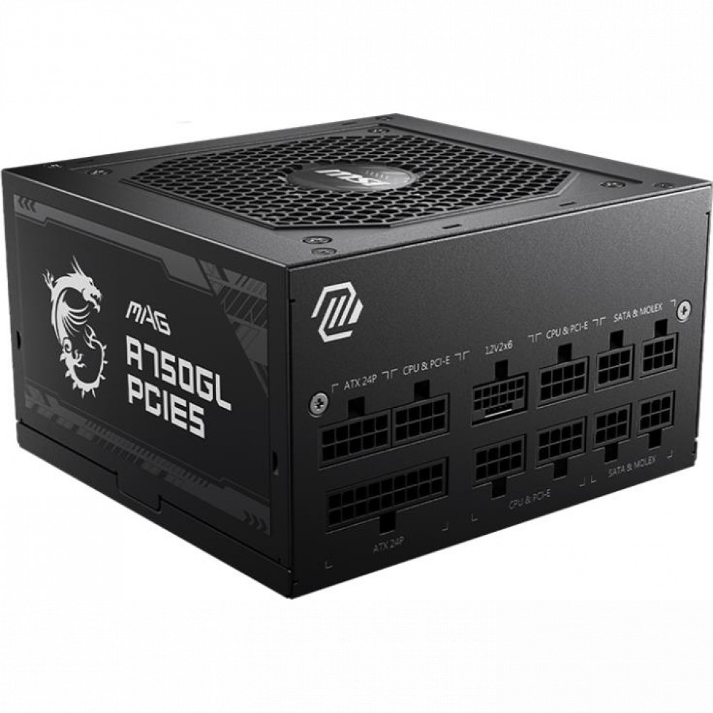 Блок питания MSI MAG A750GL PCIE5 750 Вт — фото товара