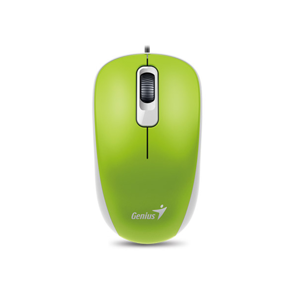 Мышь Genius DX-110 Green 31010116105 Бюджетные, Проводная - миниатюра 2