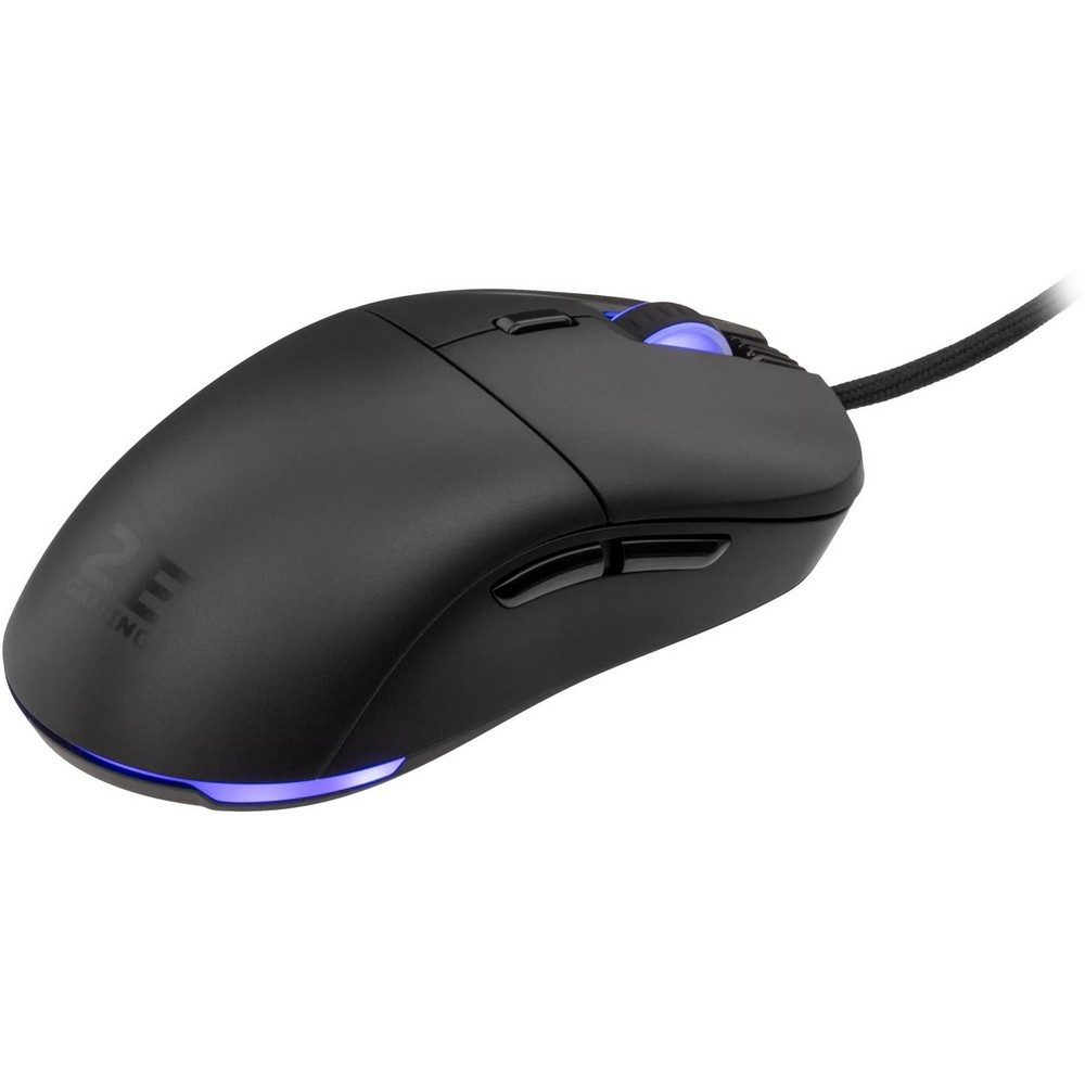 Мышь 2E HyperSpeed Lite RGB Black 2E-MGHSL-BK Игровые, Проводная - миниатюра 2