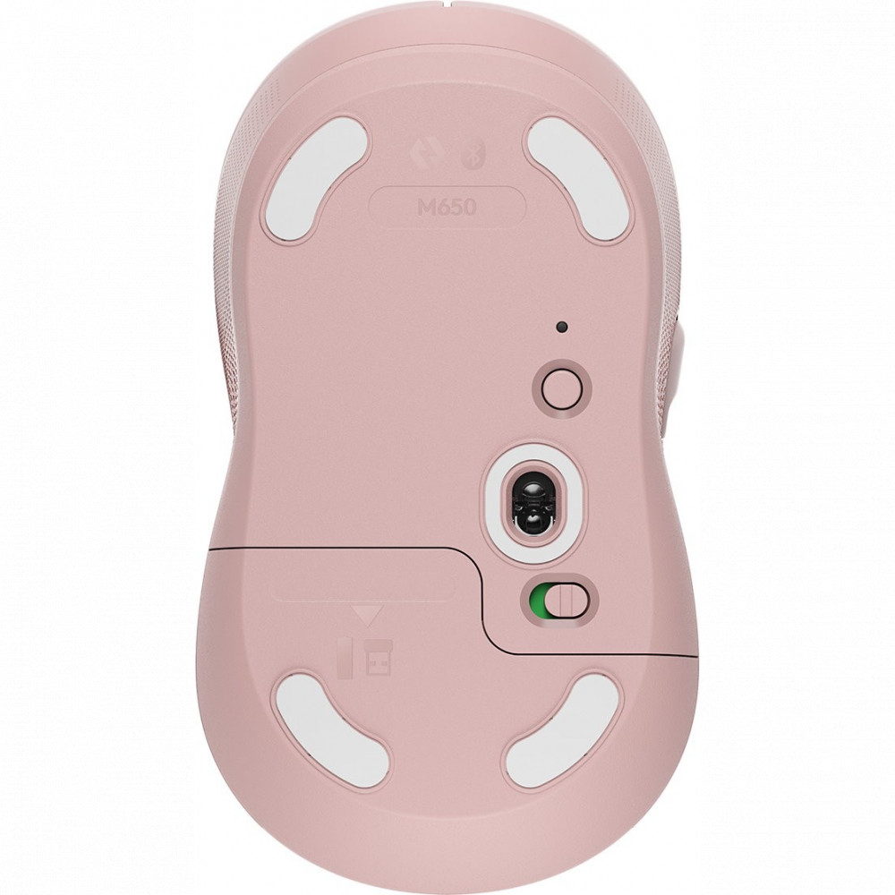 Мышь Logitech Signature M650 Wireless Mouse - ROSE 910-006254 Премиальные, Беспроводная - миниатюра 2