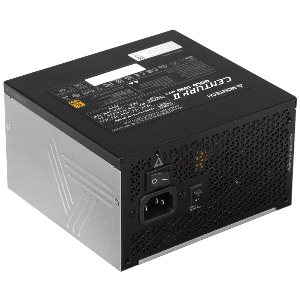 Блок питания Montech CENTURY II 1050W 1050 Вт, 80+ Gold - миниатюра 2