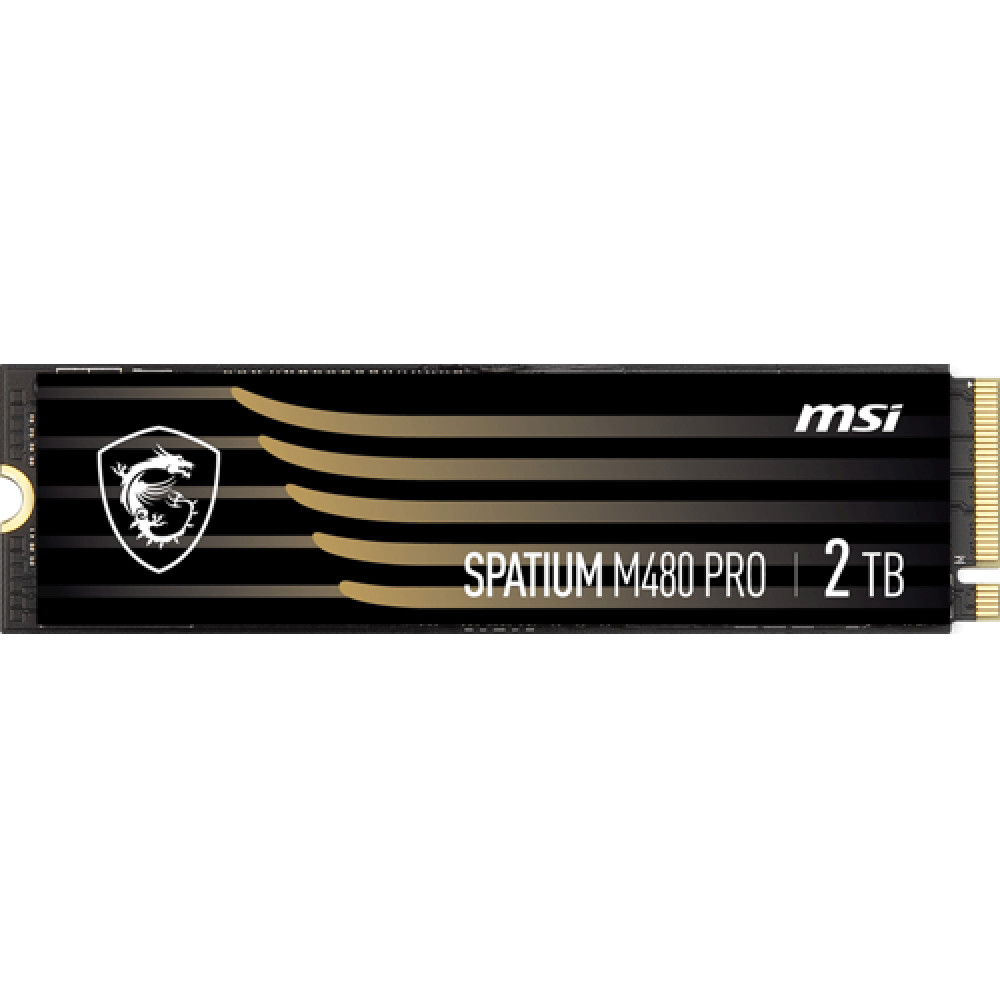 Жесткий диск MSI SPATIUM M480 PRO S78-440Q600-P83 SSD (твердотельные), 2 ТБ, M.2, PCIe — фото товара