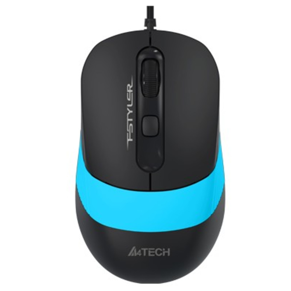 Мышь A4Tech FM10 Blue FM10 BLUE Премиальные, Проводная - миниатюра 3