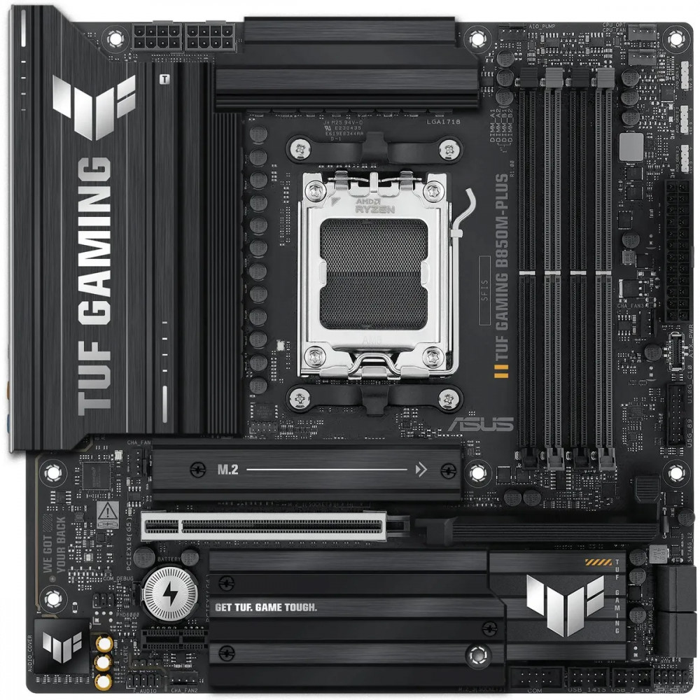 Материнская плата Asus TUF GAMING B850M-PLUS 90MB1IX0-M0EAY0 Micro-ATX, AMD AM5 - миниатюра 2