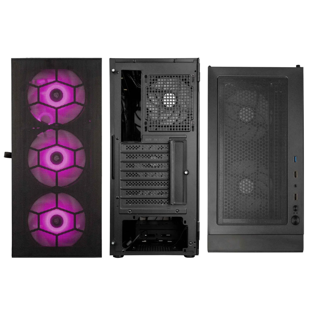 Корпус Kolink Observatory HF Mesh ARGB Black PGW-CH-KOL-110 Mid-Tower - миниатюра 3
