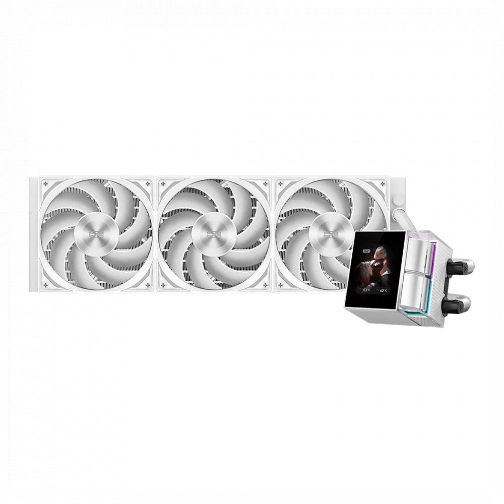 Система охлаждения PCcooler DS360 ARGB Display DS360 ARGB Display WH Для процессора — фото товара