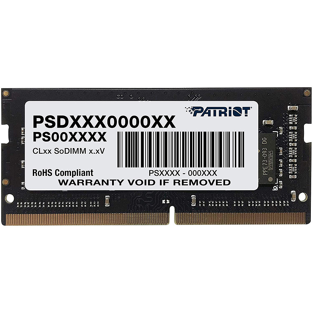 ОЗУ Patriot 8 ГБ PSD48G240081S SO-DIMM, DDR4, 8 Гб, 2400 МГц - миниатюра 4