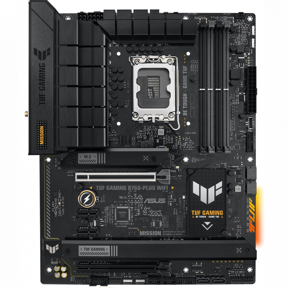 Материнская плата Asus TUF GAMING B760-PLUS WIFI ATX, LGA 1700 - миниатюра 2