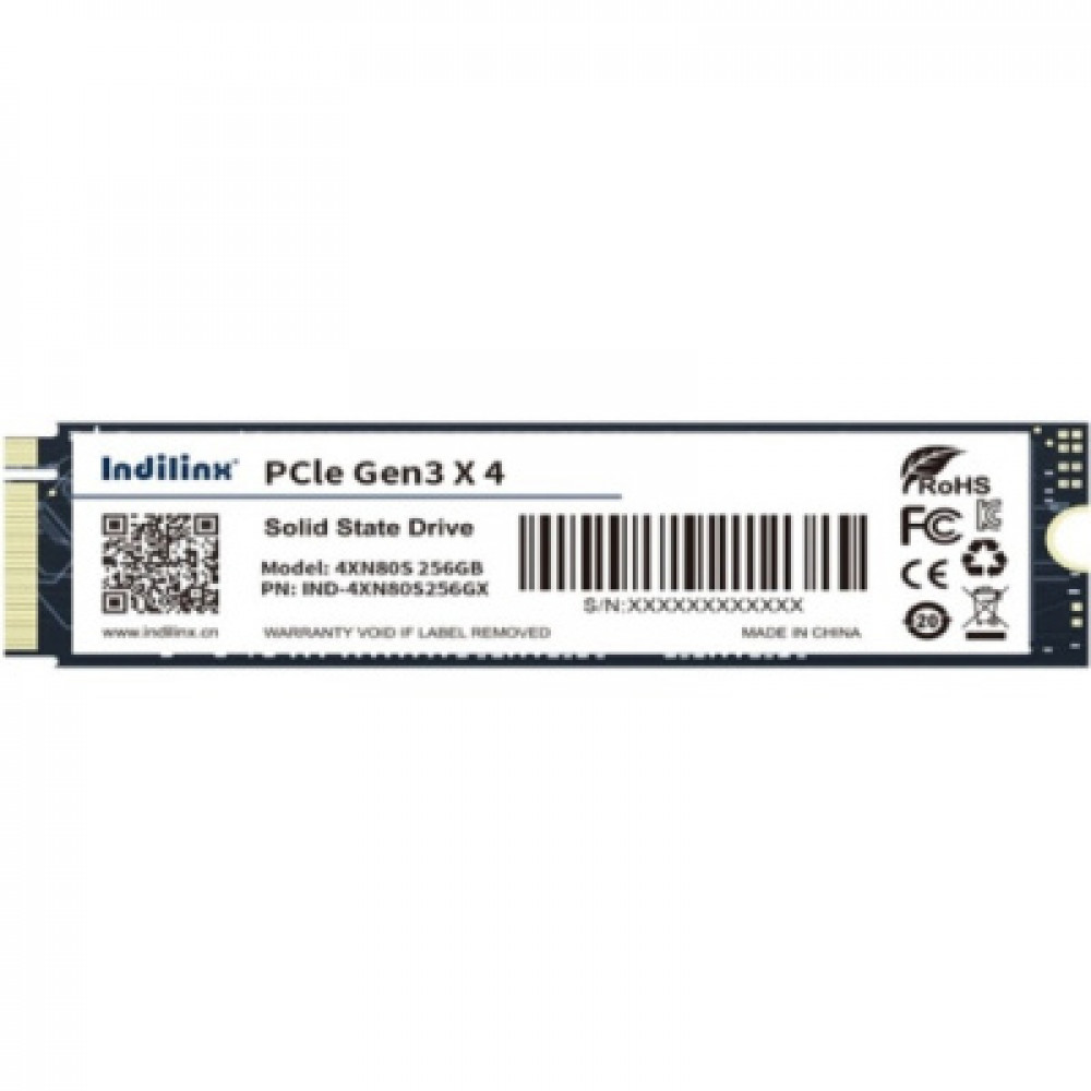 Жесткий диск Indilinx 4XN80S256GX IND-4XN80S256GX SSD (твердотельные), 256 ГБ, M.2, PCIe — фото товара