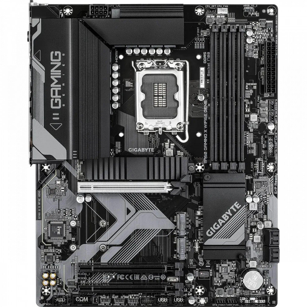 Материнская плата Gigabyte B760 G X WF6E GEN5 ATX, LGA 1700 - миниатюра 2