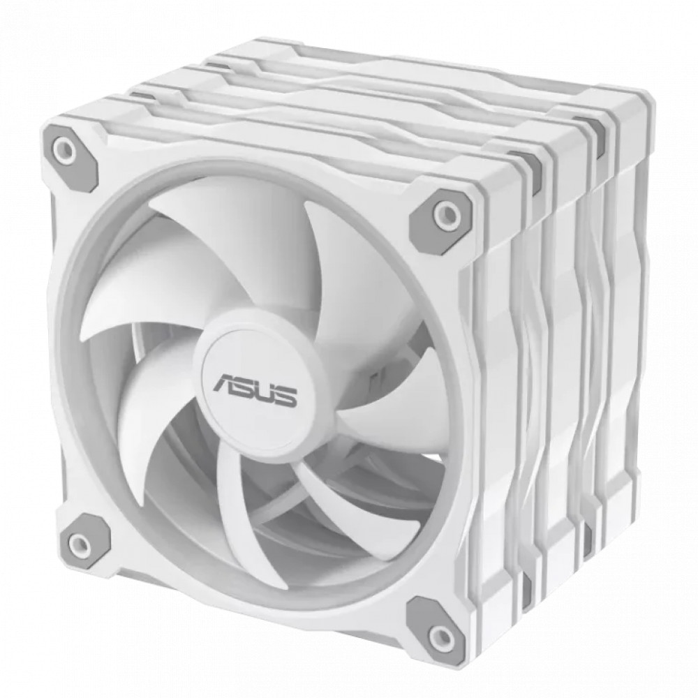 Система охлаждения Asus PRIME MR120 FAN ARGB WHITE 3IN1 - миниатюра 2