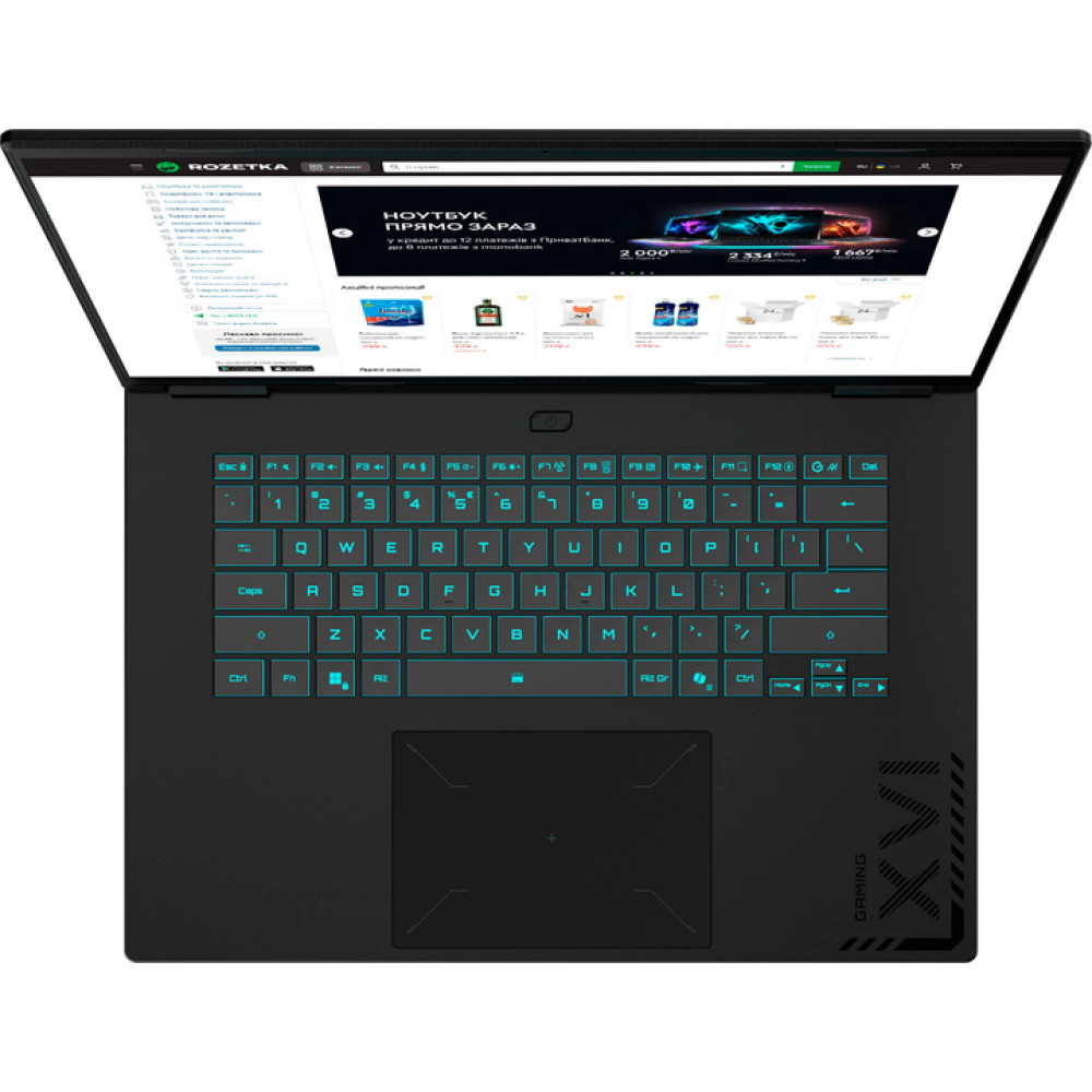 Ноутбук Gigabyte 3VHK3EE893SD 16 ", WUXGA 1920x1200 (16:10), AMD, Ryzen 7, 32 Гб, 1 ТБ, nVidia GeForce RTX 5060 - миниатюра 2