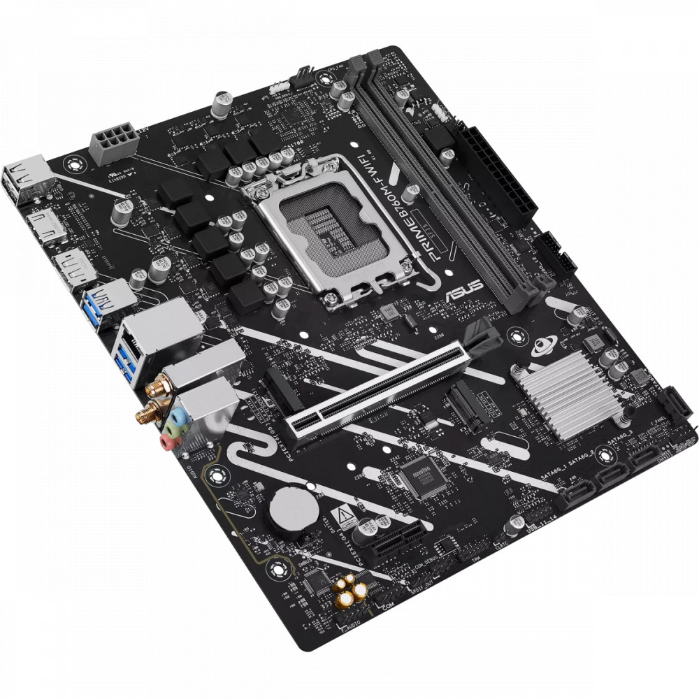 Материнская плата Asus PRIME B760M-F WIFI Micro-ATX, LGA 1700 - миниатюра 4
